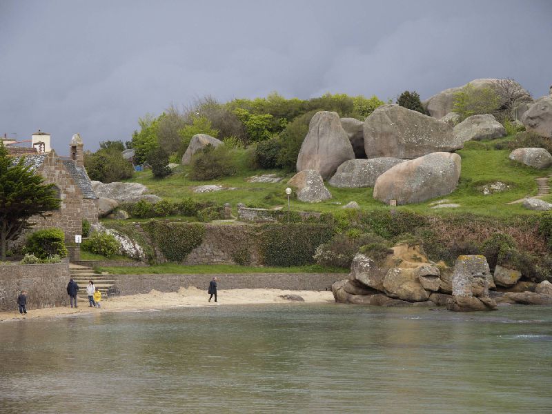 Plage de St-Guirec - ploumanac'h
